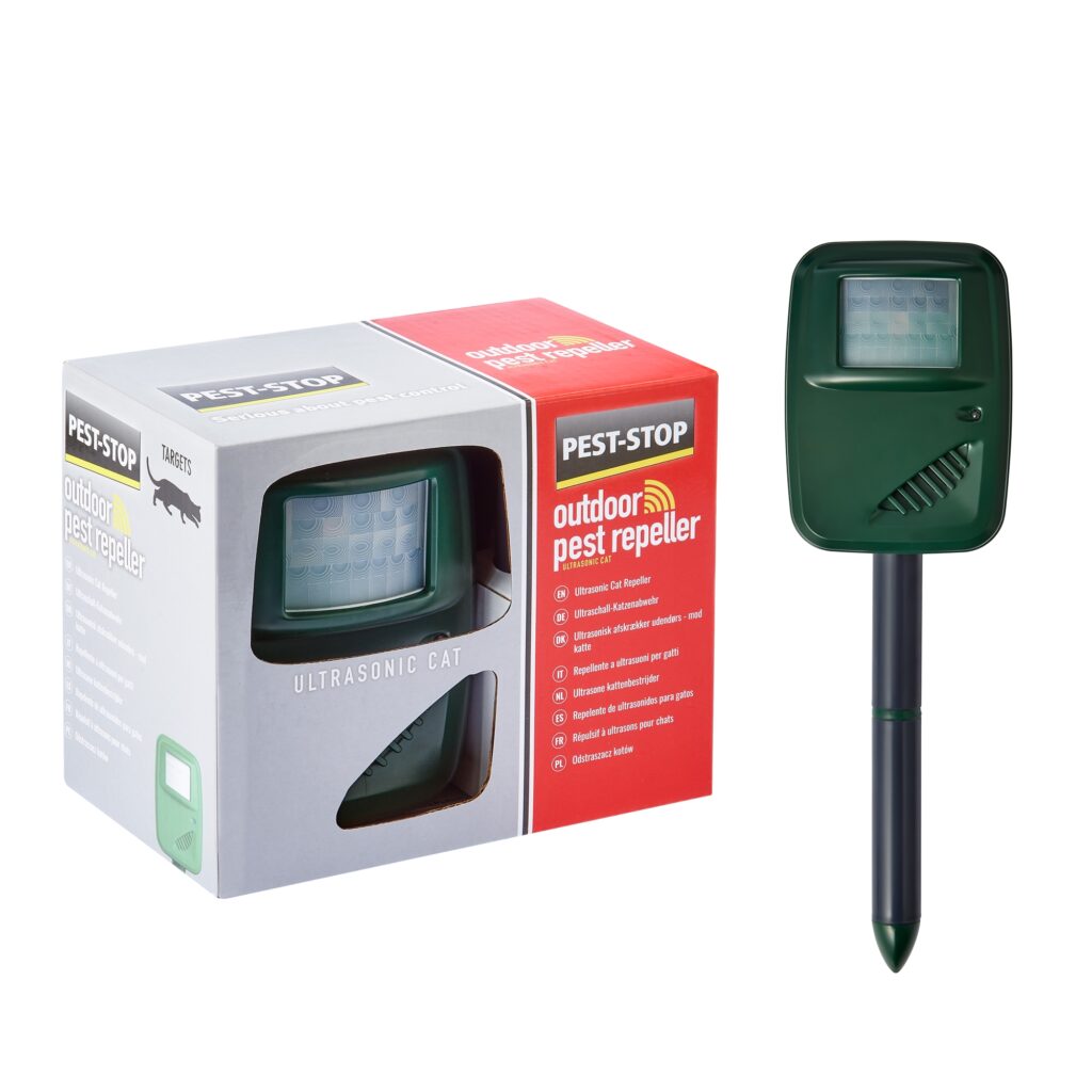 Outdoor Pest Repeller – Ultrasonic Cat